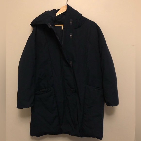 Poetry Jackets & Blazers - Poetry SHAWL-COLLAR PUFFER JACKET
Coated cotton Navy US Size 8 Down